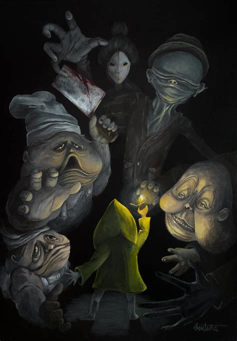 chloe ventura|Little Nightmares painting by Chloe Ventura : r/LittleNightmares.